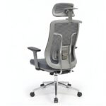 Ergonomic Office Chair, Gaming Chair Computer Desk Chair High Back Breathable, Mesh Back Adjustable 3D Armrest and Lumbar Support ABX-772