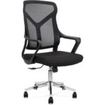 Ergonomic Black Office Chair with Lumbar Support