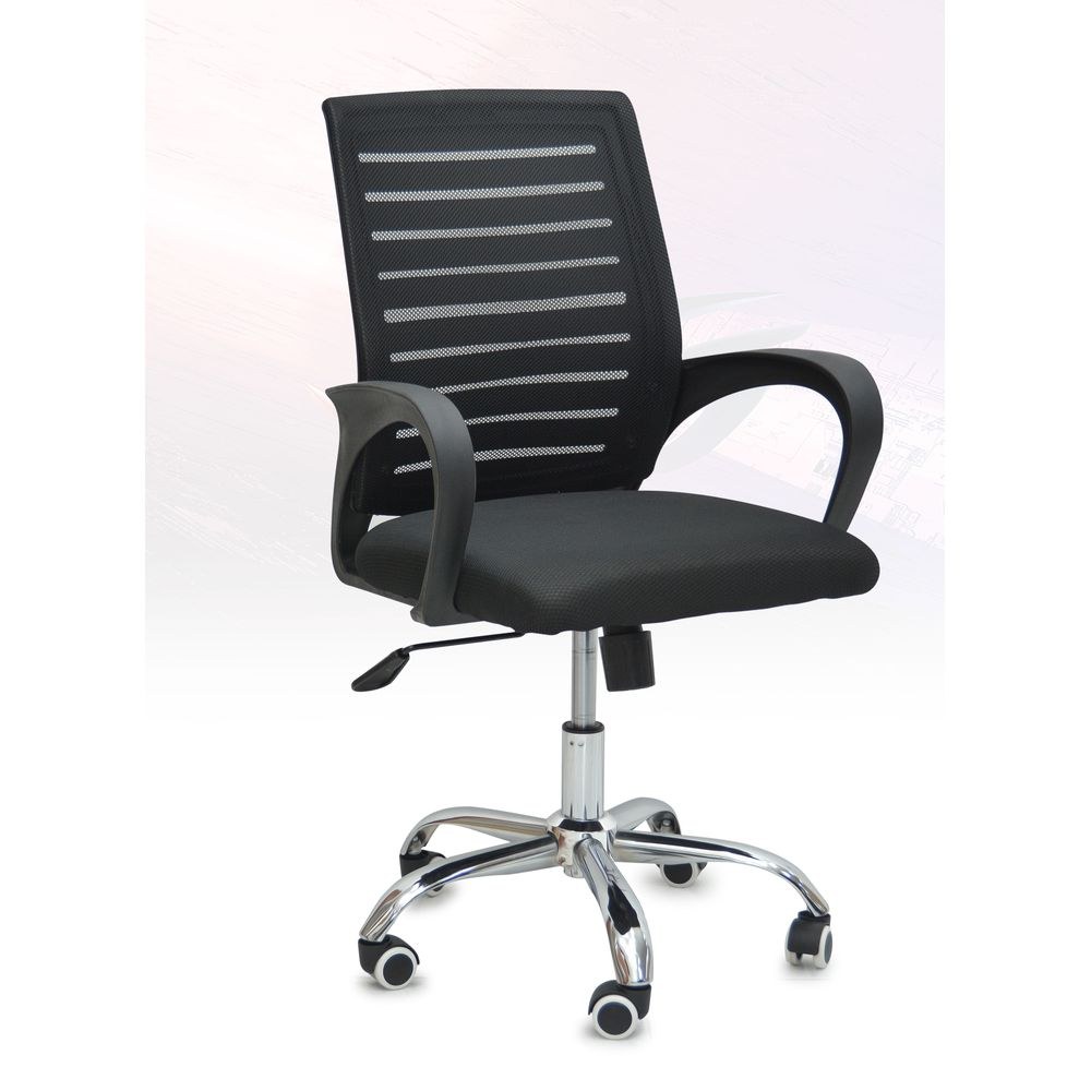 Black Mesh Office Chair for Home and Office
