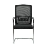 Visitor Chair Black Metal Frame