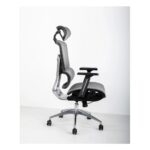 Ergonomic Grey Mesh Office Chair for Adults