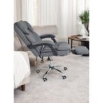 Ergonomic Recliner Office Chair Grey