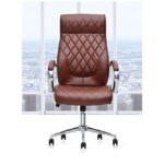 Brown Ergonomic Office Chair for Home and Office