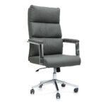 Ergonomic Grey Office Chair for Men