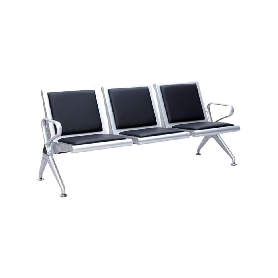 Nylajah 3-Seater Public Waiting Chair– Professional Office & Clinic Seating - Image 3