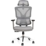 Grey Ergonomic Office Chair for Home Office