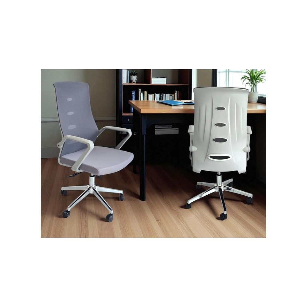Grey Mesh Office Chair for Home and Office
