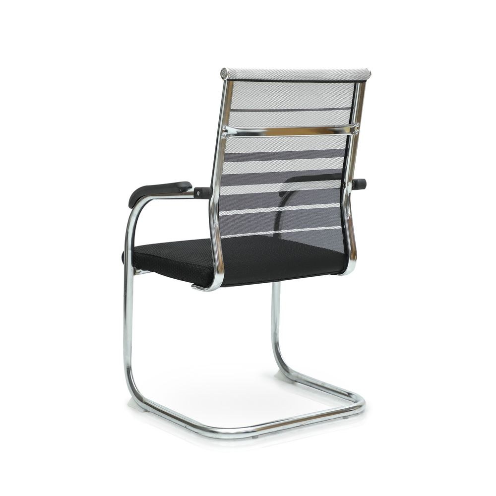 Ergonomic Office Chair - Black and White - Image 2