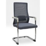 Grey Mesh Office Chair for Home and Office