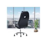Office Chair Black PU Material for Home Office