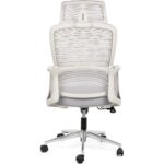 Ergonomic Grey Office Chair for Home