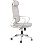 Ergonomic Grey Office Chair for Home
