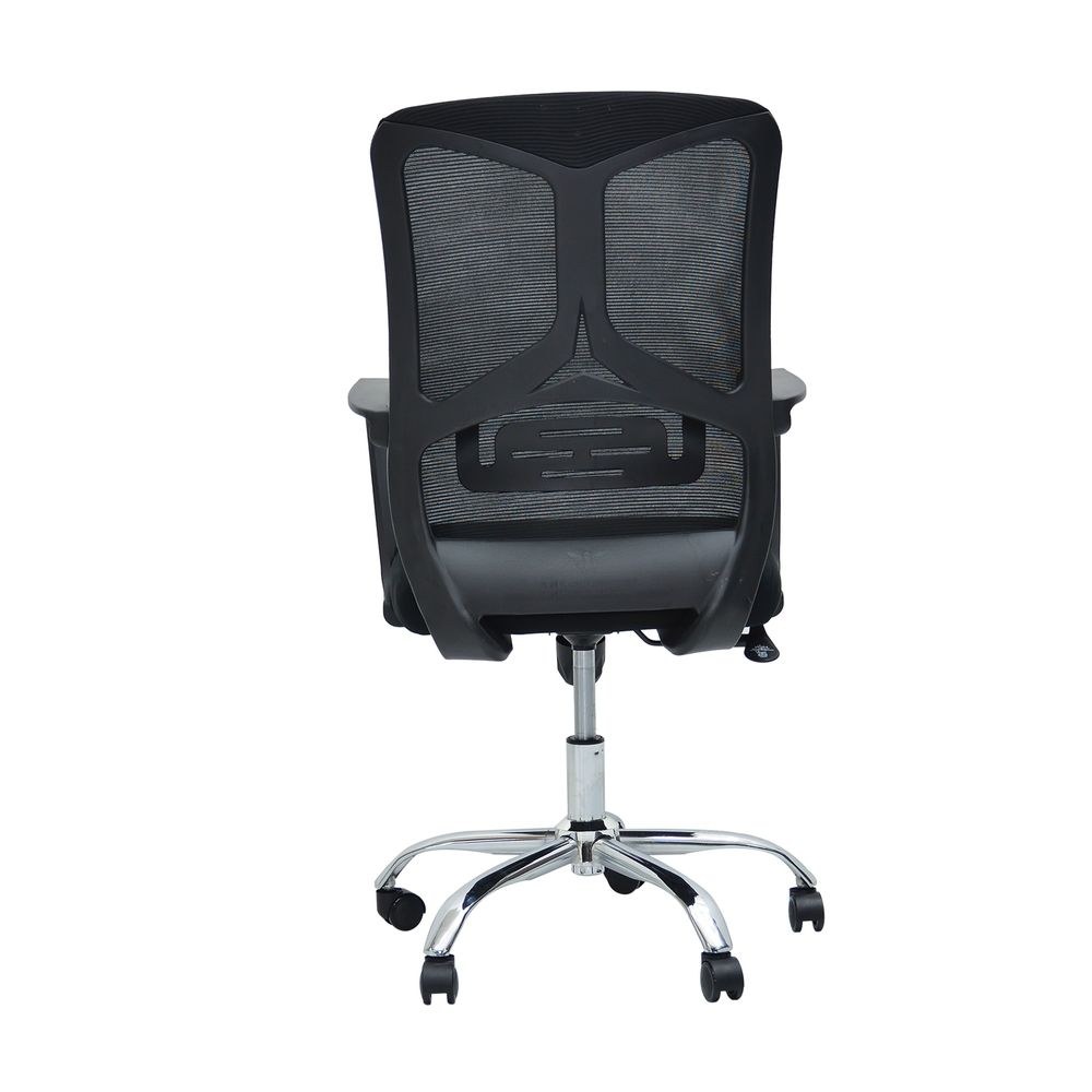 Black Mesh Office Chair for Home and Office - Image 3