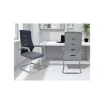 Grey Mesh Office Chair for Home and Office