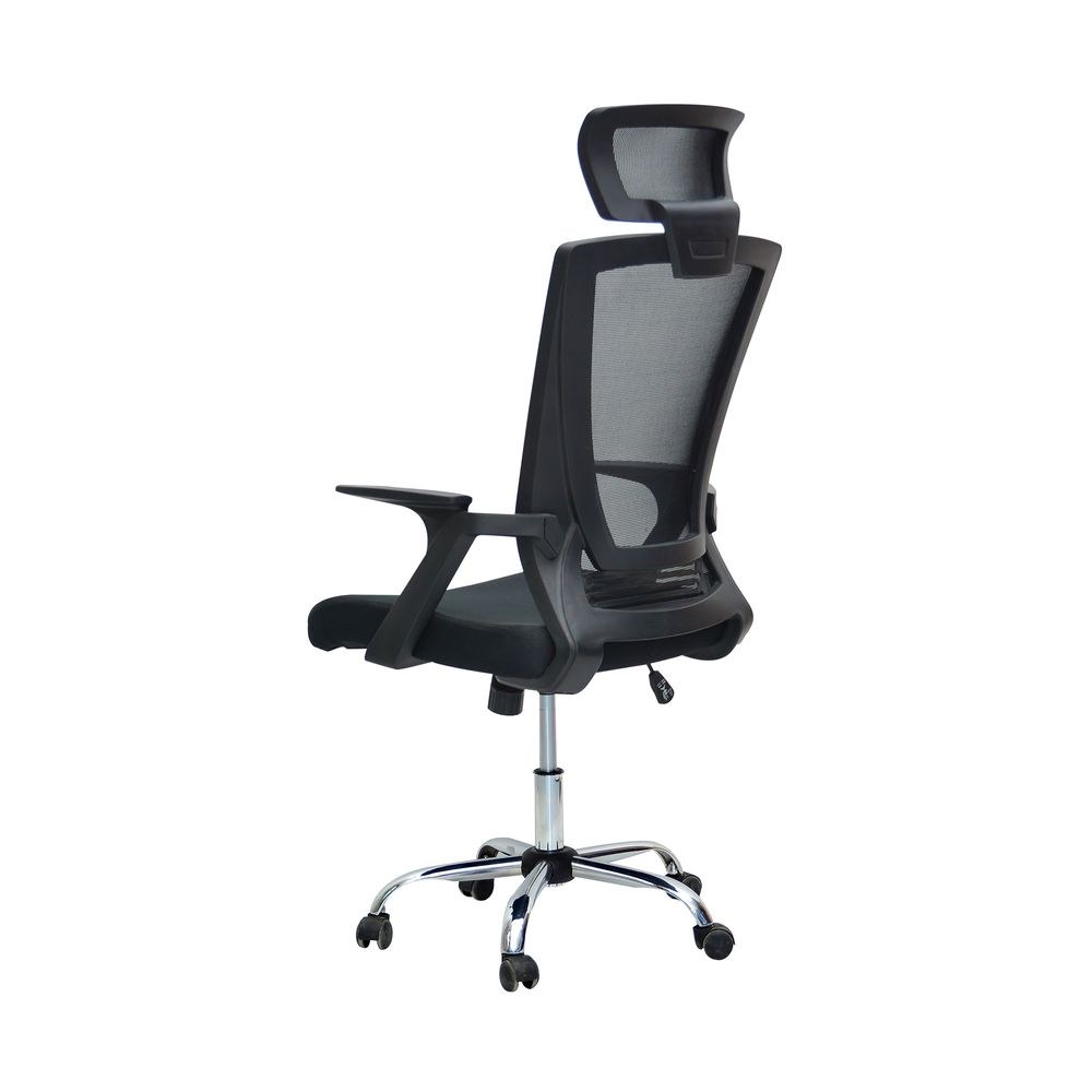 Black Mesh Office Chair for Home and Office - Image 2