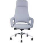 Executive High Back Office Chair - Light Grey