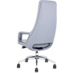 Executive High Back Office Chair - Light Grey