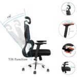 Black Ergonomic Office Chair for Home Office