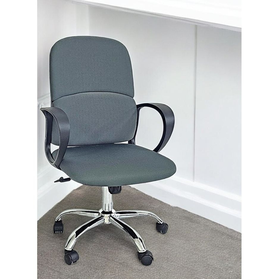Ergonomic Grey Office Chair for Home - Image 2