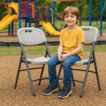 Metal Folding Chair 73x45x51.5cm