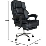 Executive Office PU Leather Chair Black
