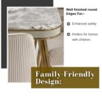 LHFHOMT-7-Pieces Dining Set, (Free Installation) 1 Piece Marble Top Rectangular Table With with 6 Upholstered Velvet Chairs Modern Design Furniture for Home, Kitchen, Dining Room, Restaurant