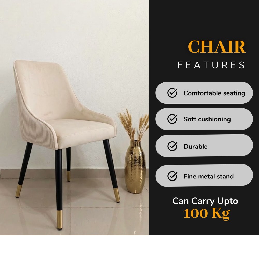 LHFHOMT-7-Pieces Dining Set, (Free Installation) 1 Piece Marble Top Rectangular Table With with 6 Upholstered Velvet Chairs Modern Design Furniture for Home, Kitchen, Dining Room, Restaurant - Image 5