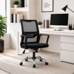 SP-908B-Blk Mesh Office Chair - Black
