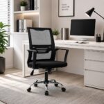 SP-908B-Blk Mesh Office Chair - Black