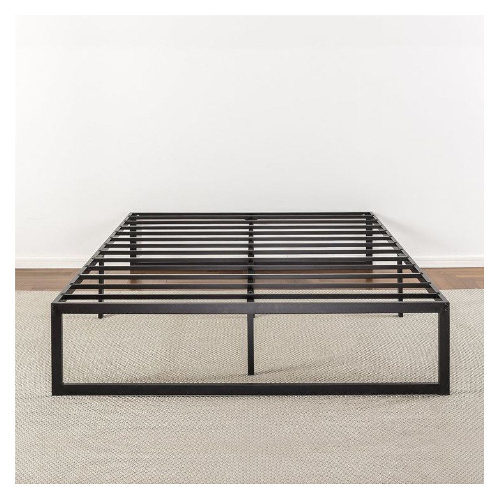 Panax Metal Platform Bed Frame with Steel Slat Support/Mattress Foundation (Queen, 10 inch) - Image 3