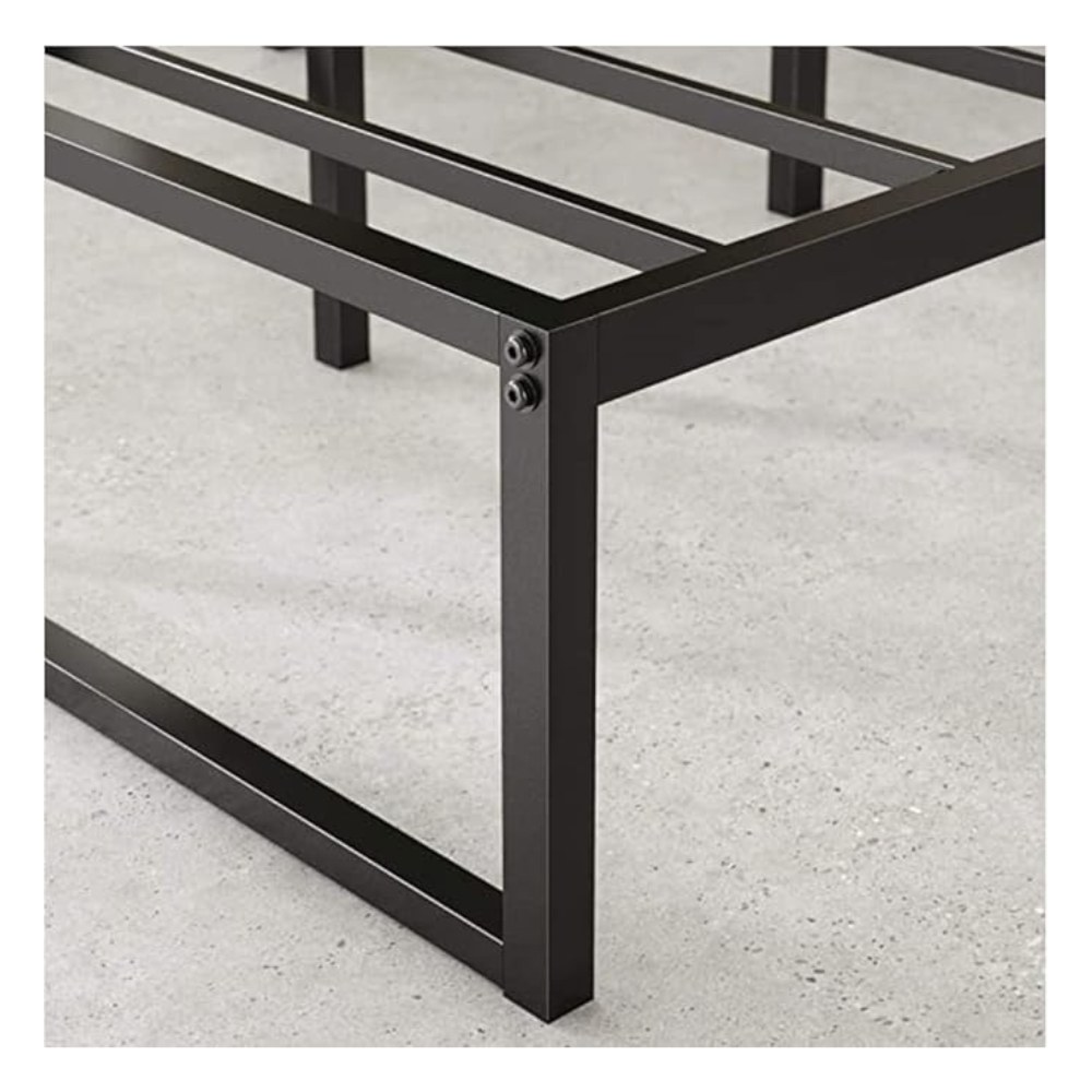 Panax Metal Platform Bed Frame with Steel Slat Support/Mattress Foundation (Queen, 10 inch) - Image 5