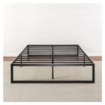 Panax PNX Metal Platform Bed Frame with Steel Slat Support/Mattress Foundation (Twin, 14inch)