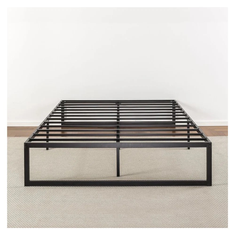 PNX Metal Platform Bed Frame with Steel Slat Support/Mattress Foundation (Twin, 10in) - Image 2