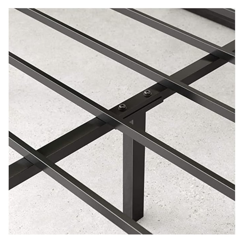 Panax Metal Platform Bed Frame with Steel Slat Support/Mattress Foundation (Queen, 14 inch) - Image 5