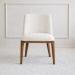 Arabia Wood Dining Chair White