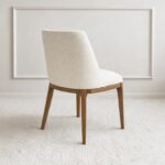 Arabia Wood Dining Chair White