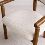 Kairo Wood Armchair White