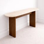 Arabia Marble Console Table Beige