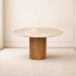 Arabia Marble Dining Table Beige