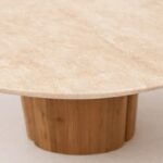 Arabia Marble Dining Table Beige