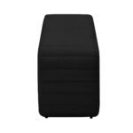 Maple Home Boucle Ottoman Upholstered Bench,150cm,Black
