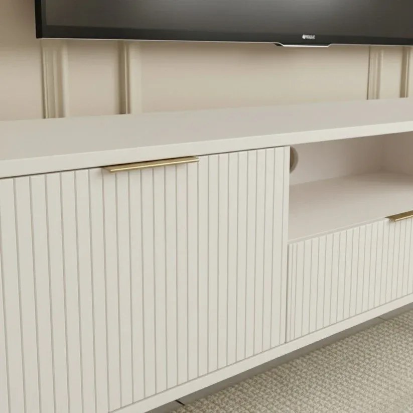 Zara Tv Unit Cream 200cm - Image 3
