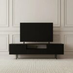 Zara Tv Unit Black 200cm