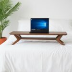 Stride Wooden Laptop Stand - Brown
