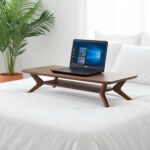 Stride Wooden Laptop Stand - Brown