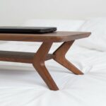 Stride Wooden Laptop Stand - Brown