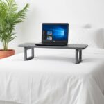 Tatum Wooden Laptop Stand - Grey