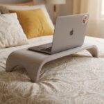 Revo Wooden Laptop Stand - Whitewash