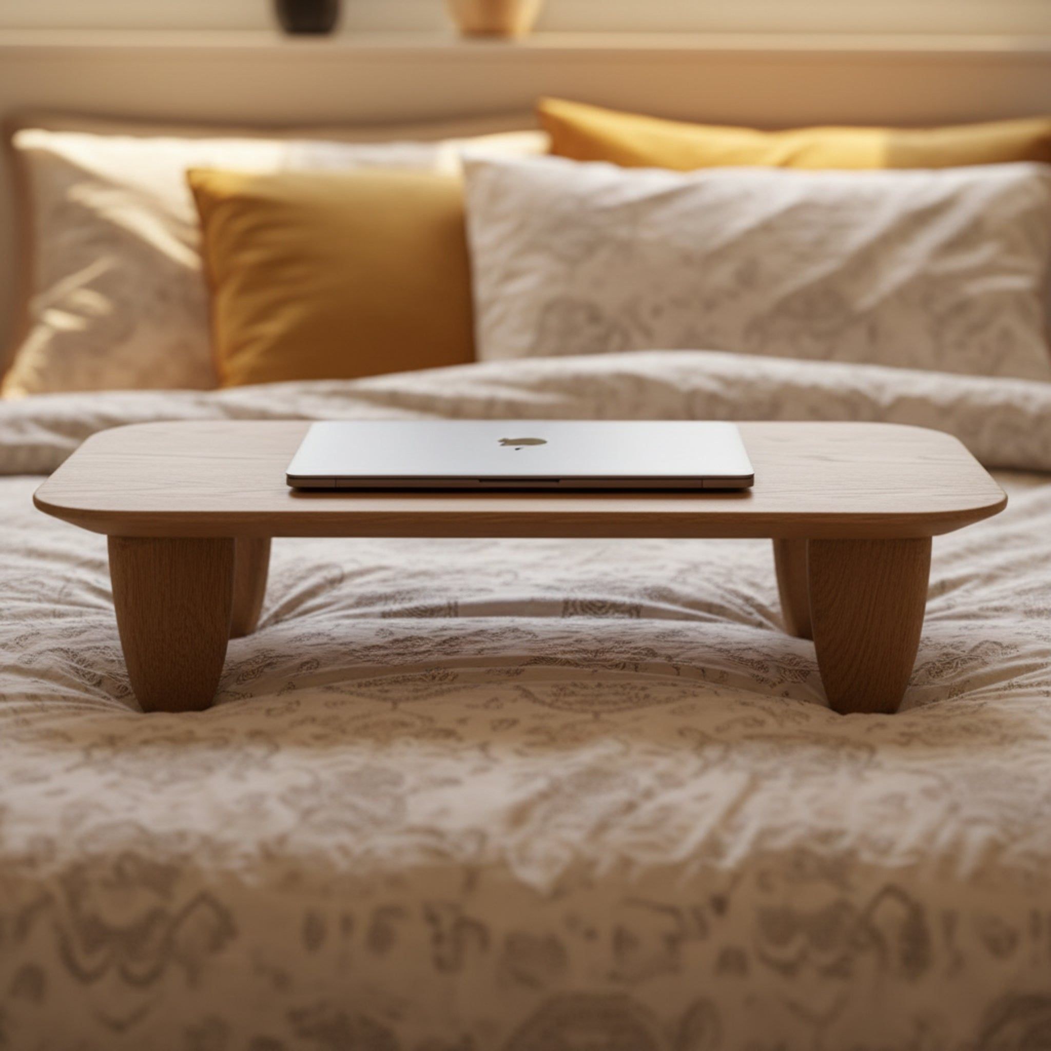 Tova Wooden Laptop Stand - Natural