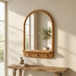 Arc Wall Mirror - Natural